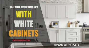 Best Refrigerator Colors to Complement Your White Kitchen Cabinets