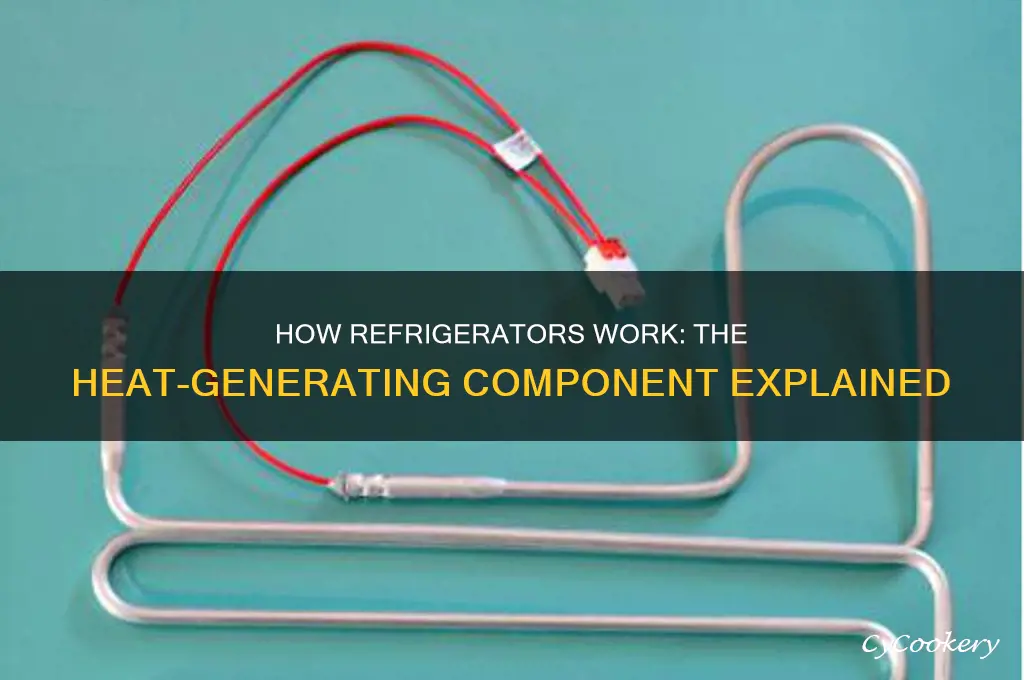 what component generates heat in a refrigerator