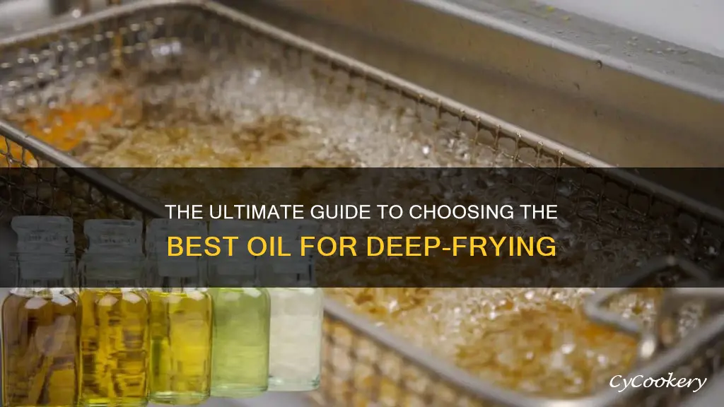 what cooking oil for deep fryers