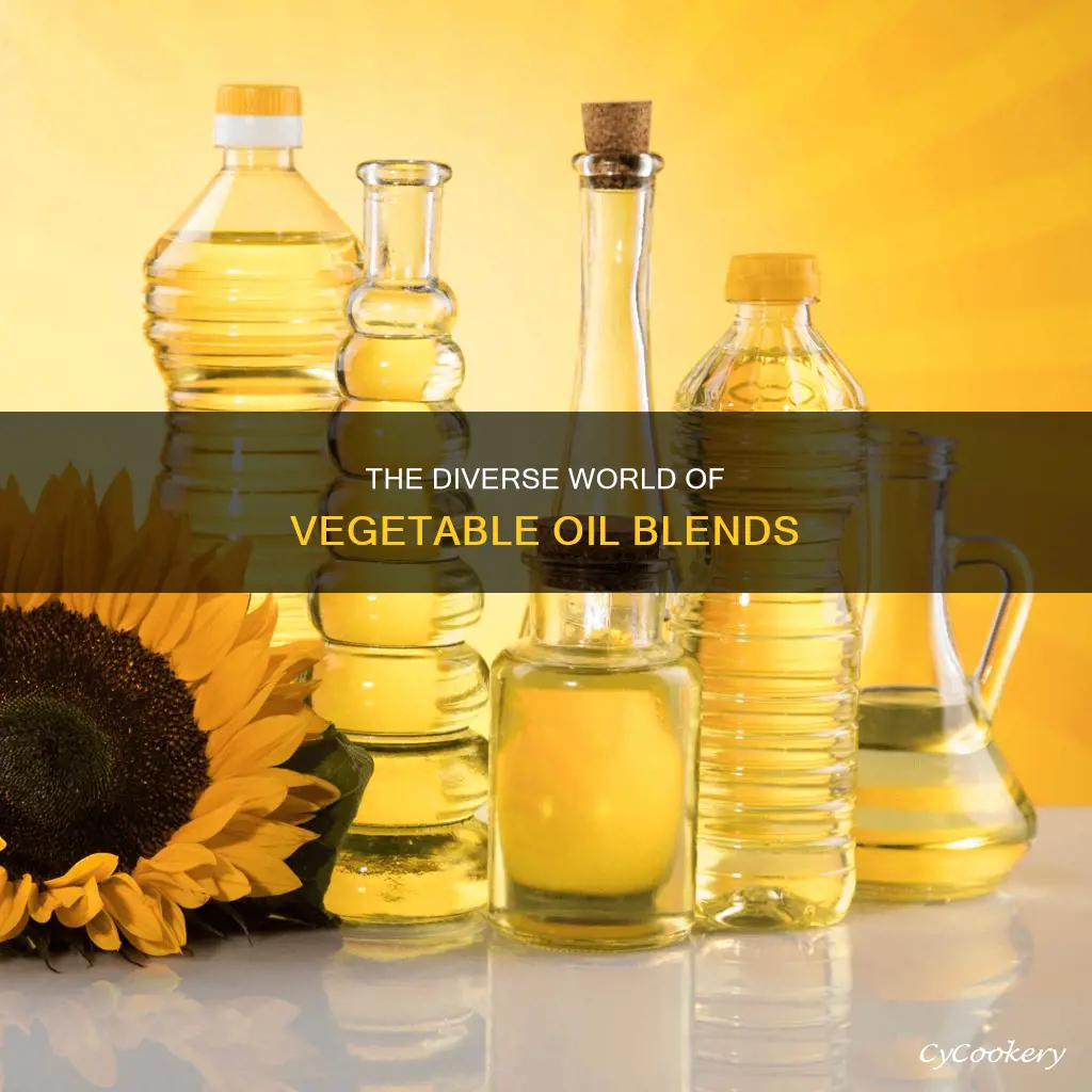 what cooking oil is blended from many sources