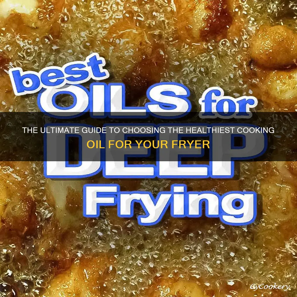 what cooking oil is healthiest for the fryer