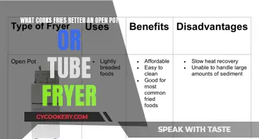 Open Pot vs. Tube Fryer: Which Cooks Fries Better?