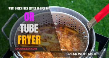 Frying Fries: Open Pot vs Tube Fryer