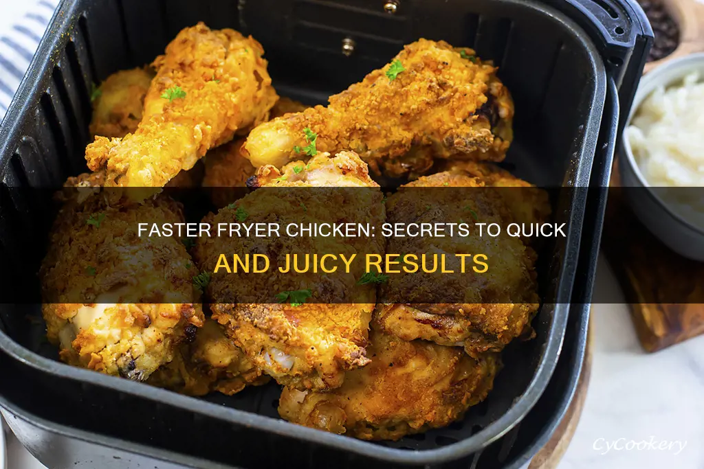 what cooks the fastest fryer chicken