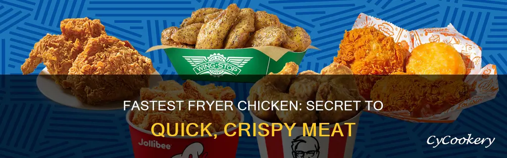 what cooks the fastest fryer chicken