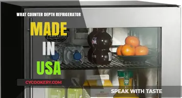 Top Counter Depth Refrigerators: Made in USA for Modern Kitchens