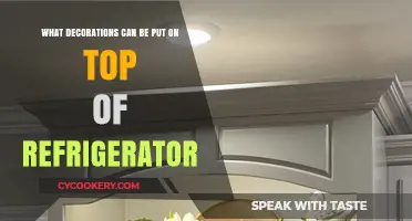 Creative Decor Ideas to Style Your Refrigerator's Top Space