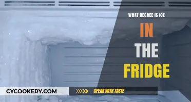 Understanding Ice Formation: What Degree is Ice in the Fridge?