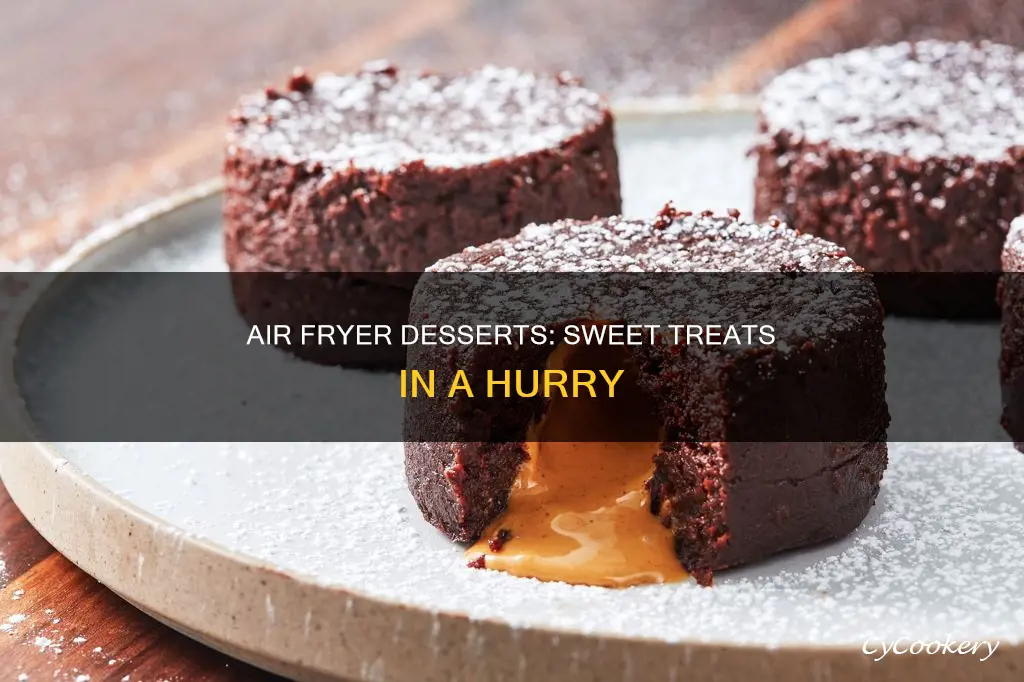 what dessert can you make in an air fryer