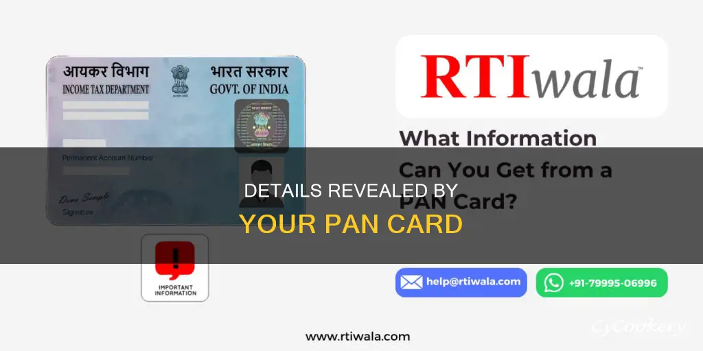what details can be obtained from pan card