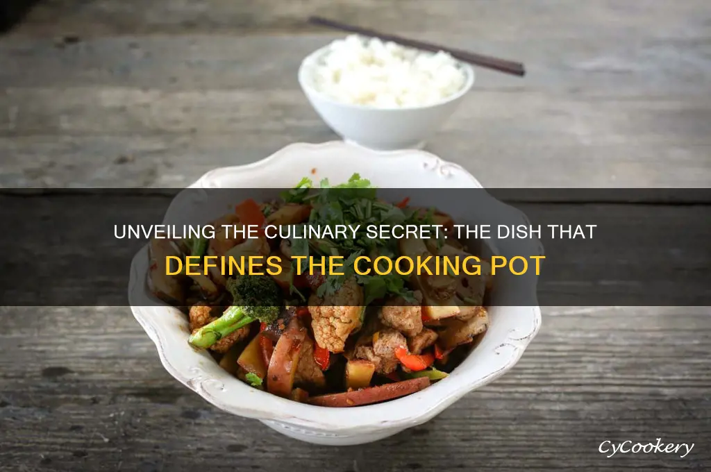 what dish means cooking pot