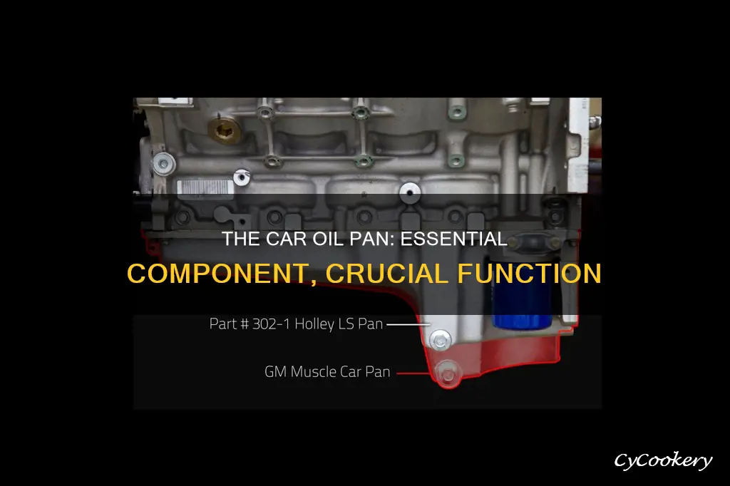 what do car oil pan do