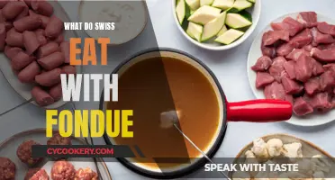 The Perfect Swiss Fondue: What to Eat Alongside