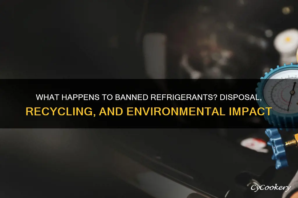 what do they do with banned refrigerants