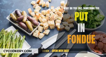 Fondue Dippers: What to Dunk in Your Pot