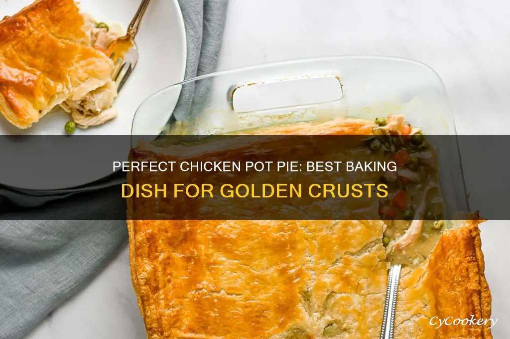 what do you cook a chicken pot pie in