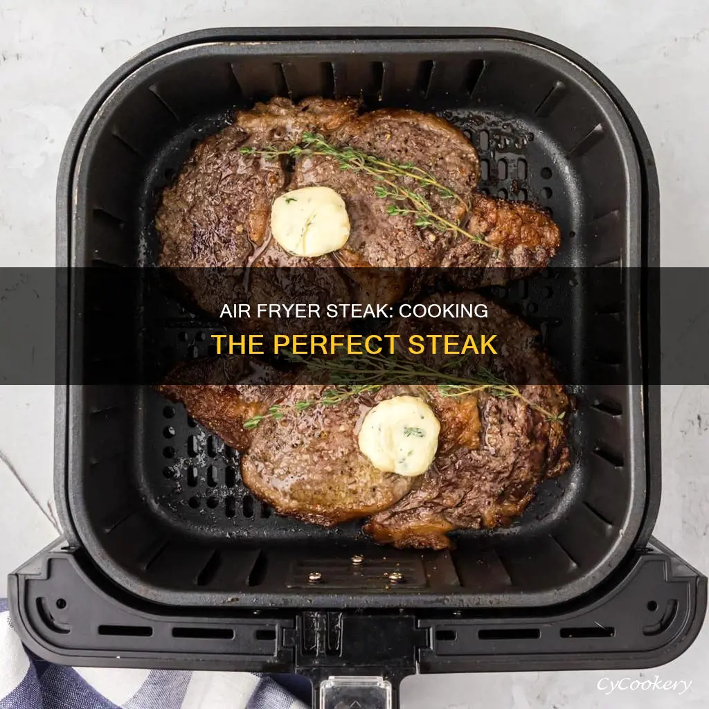 what do you cook steak on in air fryer
