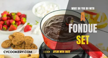 Creative Ways to Use Your Fondue Set