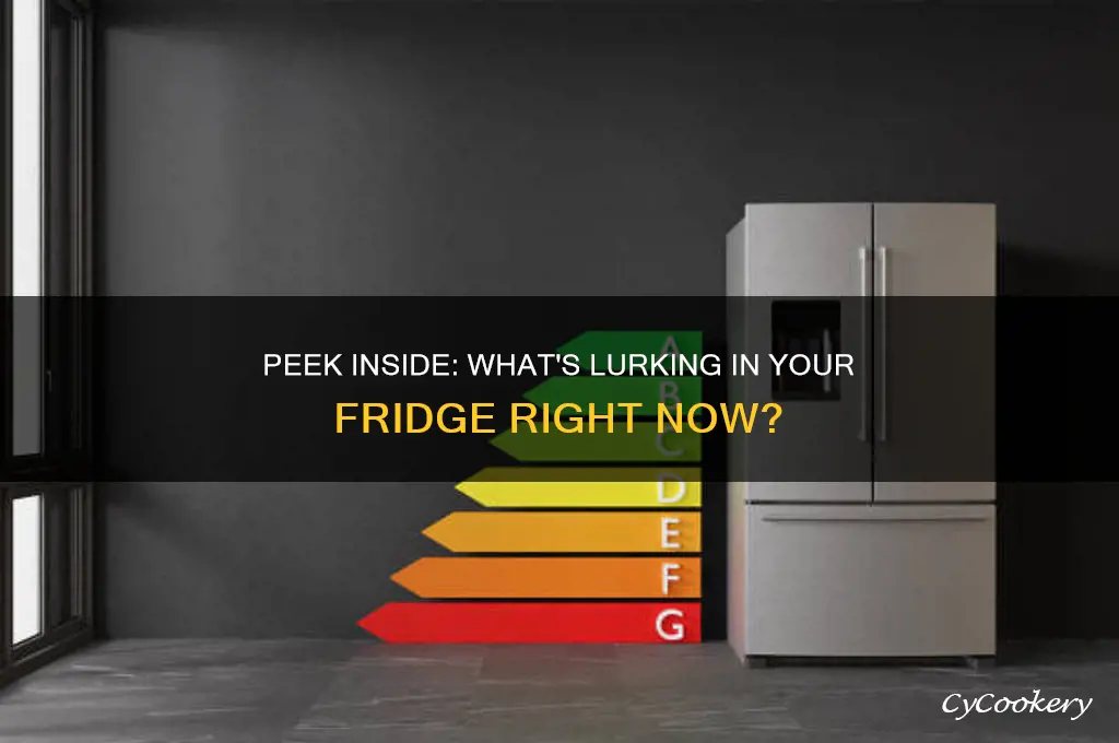 what do you have in your refrigerator