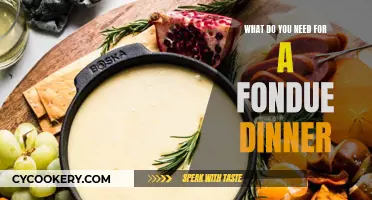 Fondue Dinner Essentials: Equipment and Ingredients for a Fun Evening