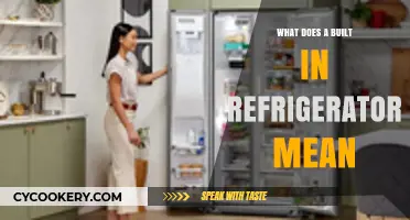 Understanding Built-In Refrigerators: Definition, Features, and Benefits Explained