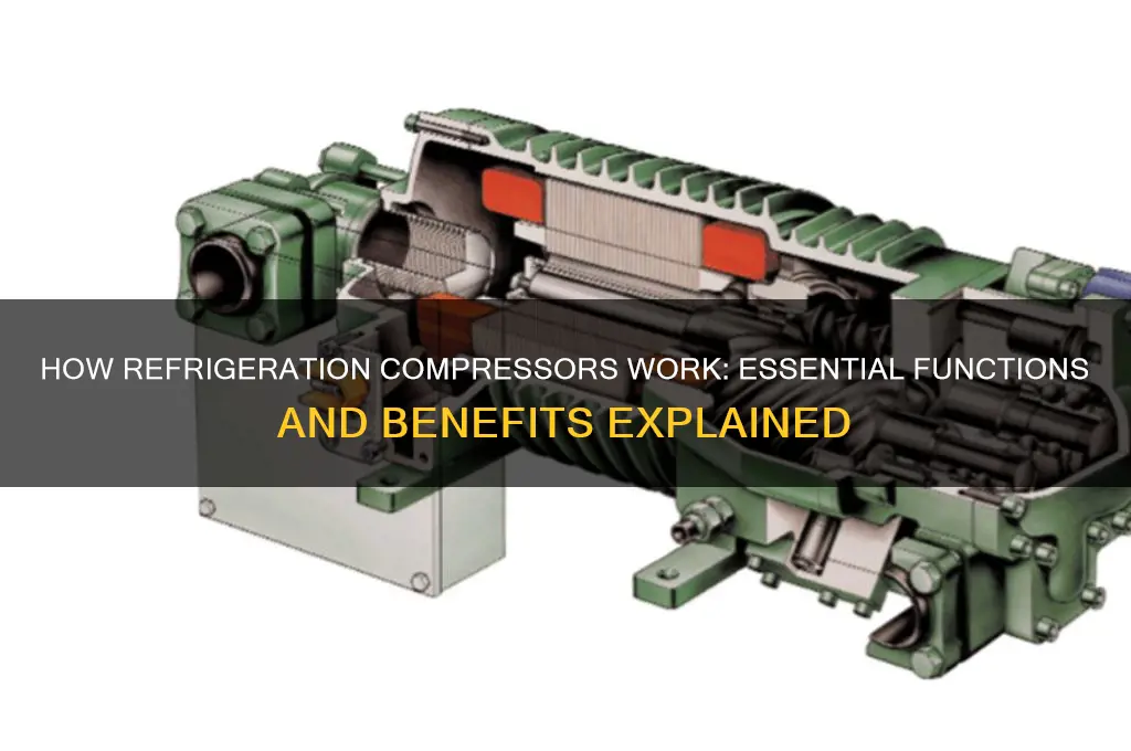 what does a compressor do in refrigeration