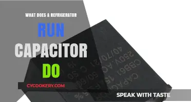 Understanding the Role of a Refrigerator Run Capacitor in Cooling Efficiency