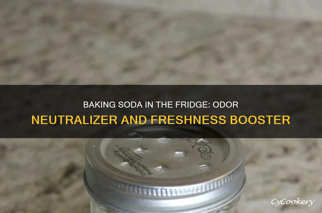 what does baking soda do in refrigerator