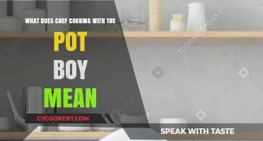 Chef Cooking with Pot Boy: Unraveling the Culinary Collaboration Meaning