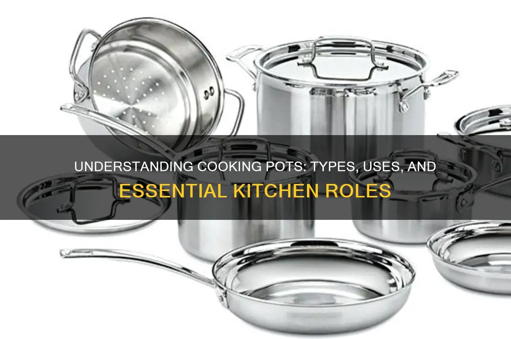 what does cooking pots mean