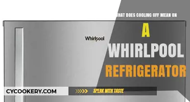 Understanding the Cooling Off Feature on Your Whirlpool Refrigerator