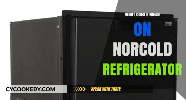 What Does E Mean on Norcold Refrigerator? Troubleshooting Guide