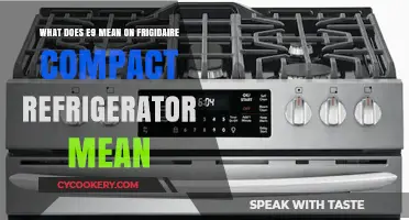 Understanding the E9 Error Code on Frigidaire Compact Refrigerators