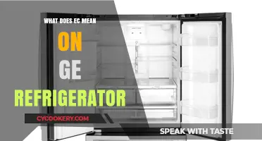 What Does EC Mean on GE Refrigerator? Explained Simply