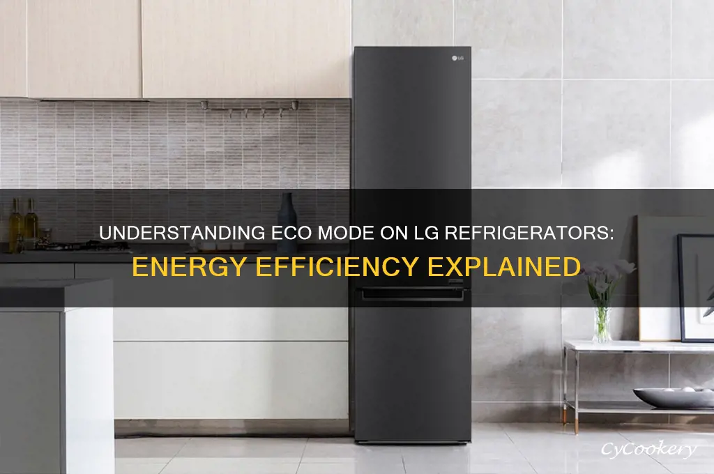 what does eco mean on lg refrigerator