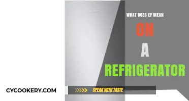 What Does EF Mean on a Refrigerator? Explained Simply