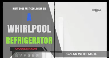 Understanding Fast Cool Feature on Whirlpool Refrigerators: Benefits and Usage