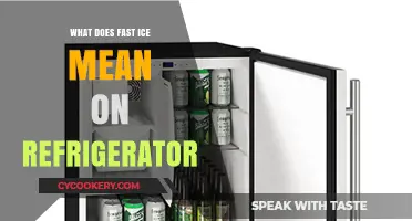 Understanding Fast Ice: What It Means for Your Refrigerator's Performance