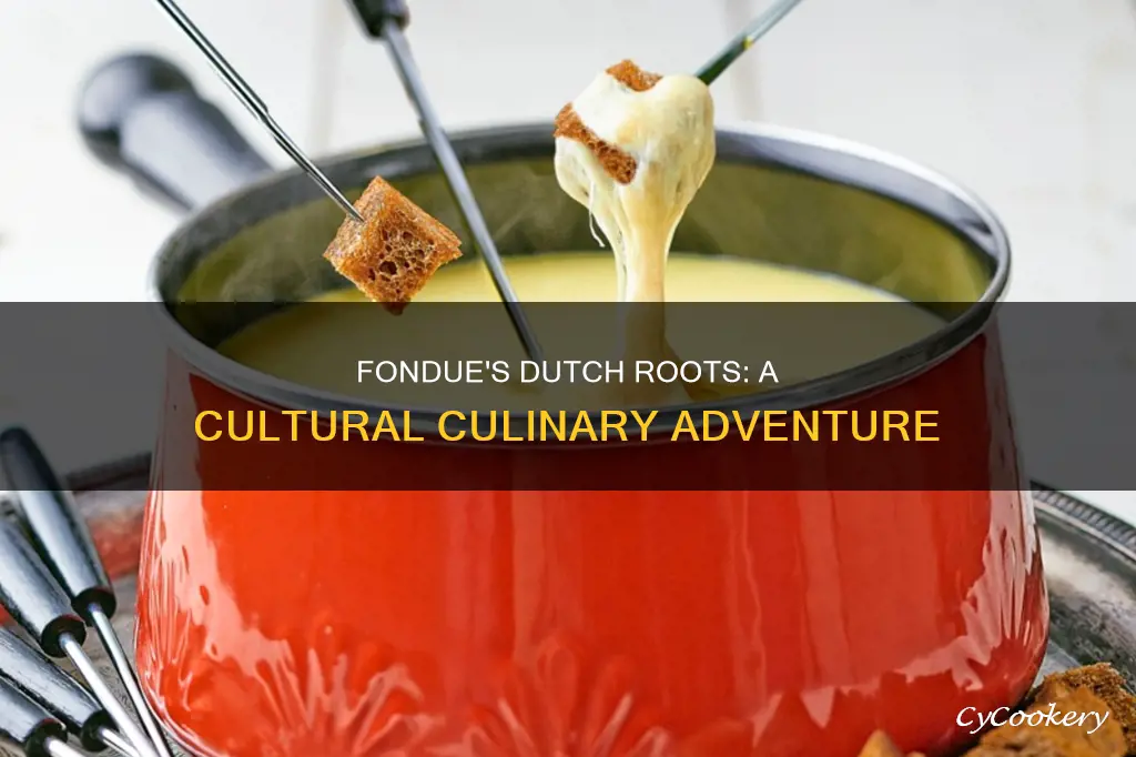 what does fondue mean in dutch