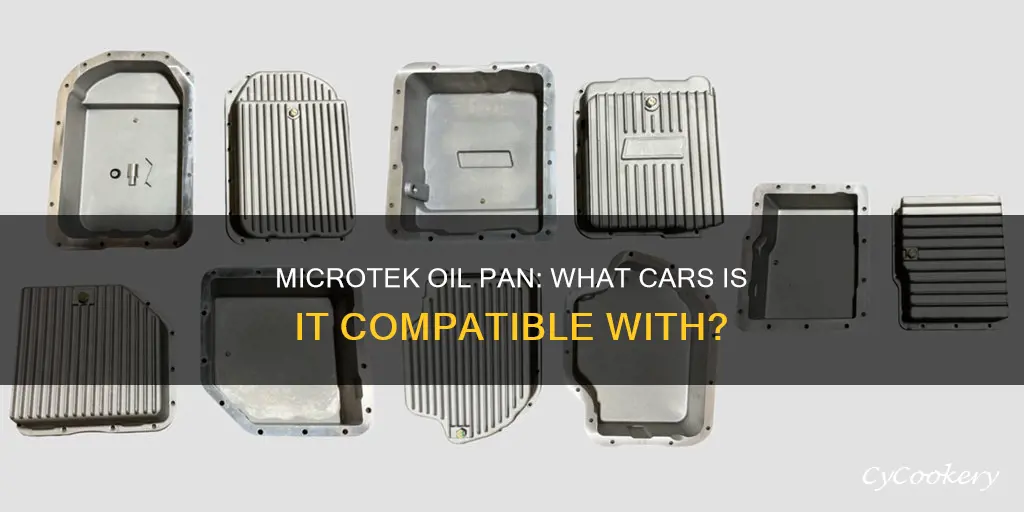 what does gm microtek oil pan go on