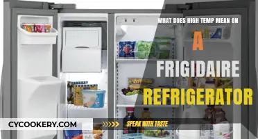 Understanding High Temp Alerts on Frigidaire Refrigerators: Causes & Fixes