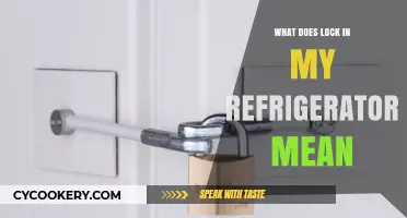 Understanding the 'Lock' Feature in Your Refrigerator: A Comprehensive Guide