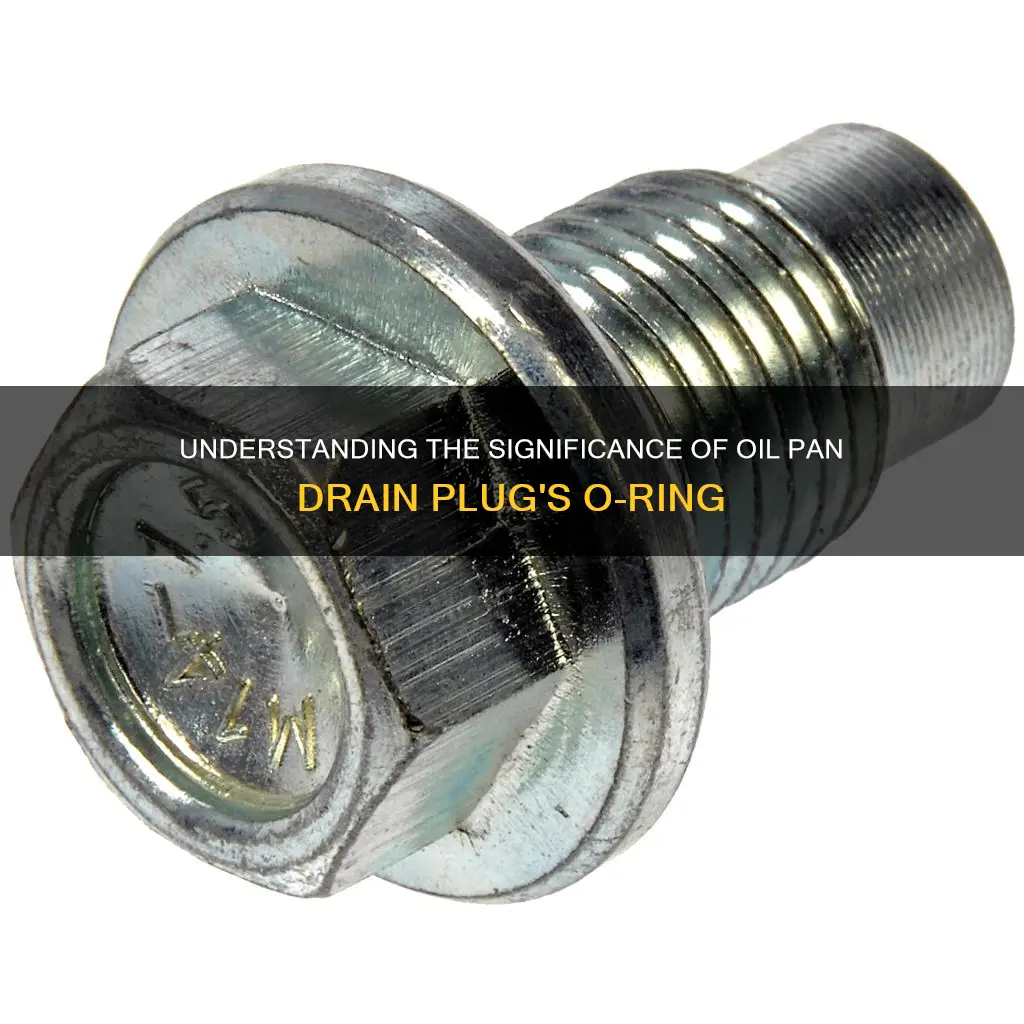 what does o s mean on oil pan drain plug