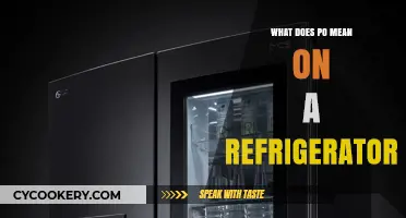 What Does PO Mean on a Refrigerator? Decoding Appliance Error Codes