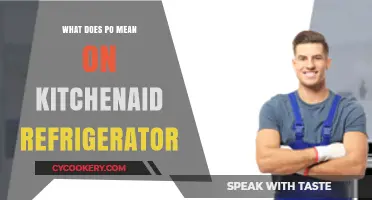 Understanding the 'PO' Error Code on KitchenAid Refrigerators