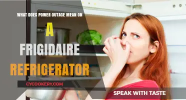 Understanding Power Outage Alerts on Frigidaire Refrigerators: Causes and Fixes