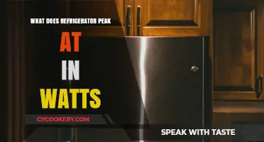 Understanding Refrigerator Wattage: Peak Power Consumption Explained
