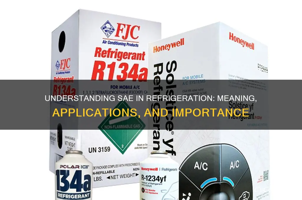 what does sae stand for in refrigeration