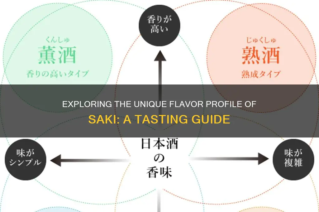 what does saki taste like