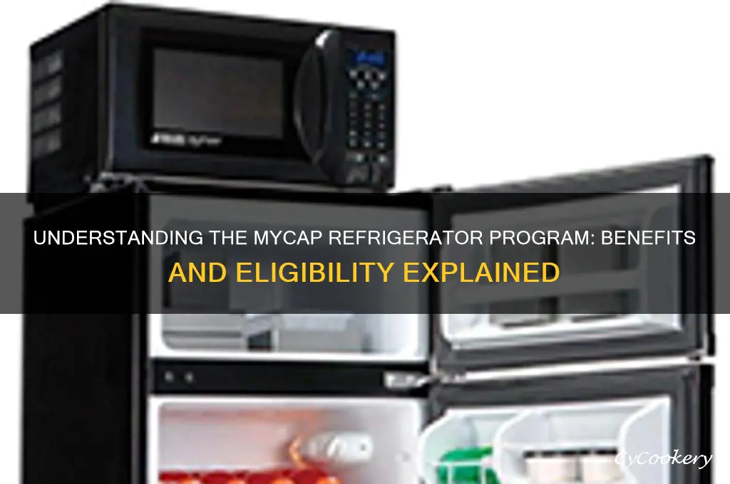 what does the mycap refrigerator program mean